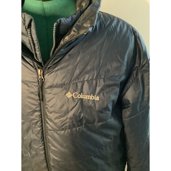 Columbia Men’s Jacket And Vest Combo Omni Heat Blue Large Tall - Picture 16 of 16